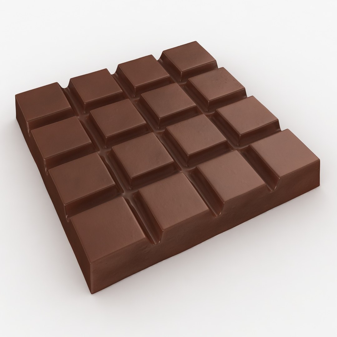 Собрать шоколадку. Плитка шоколада. Шоколадка модель. Шоколад 3д. Плитка шоколада 3д модель.