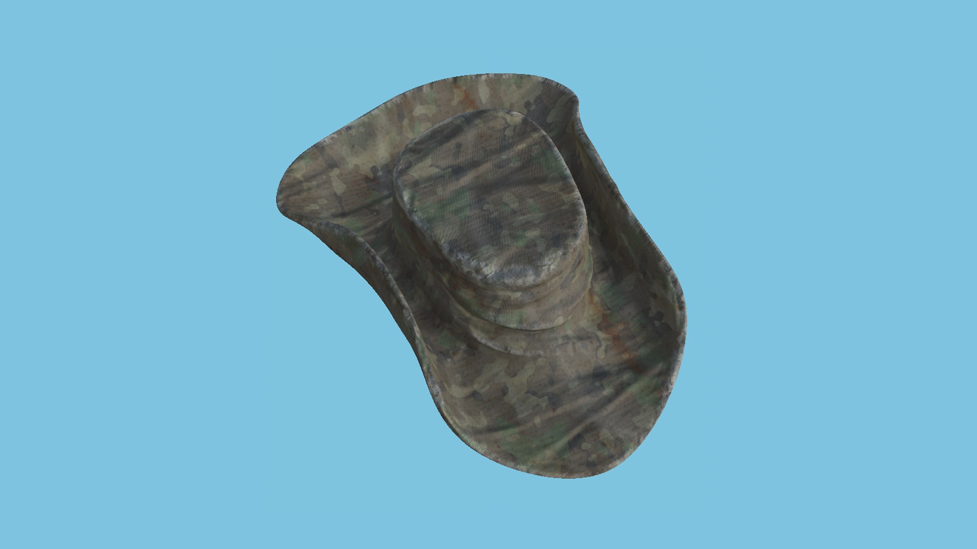 3D Ranger Hunter Hat - Character Fashion Design Model - TurboSquid 1723256