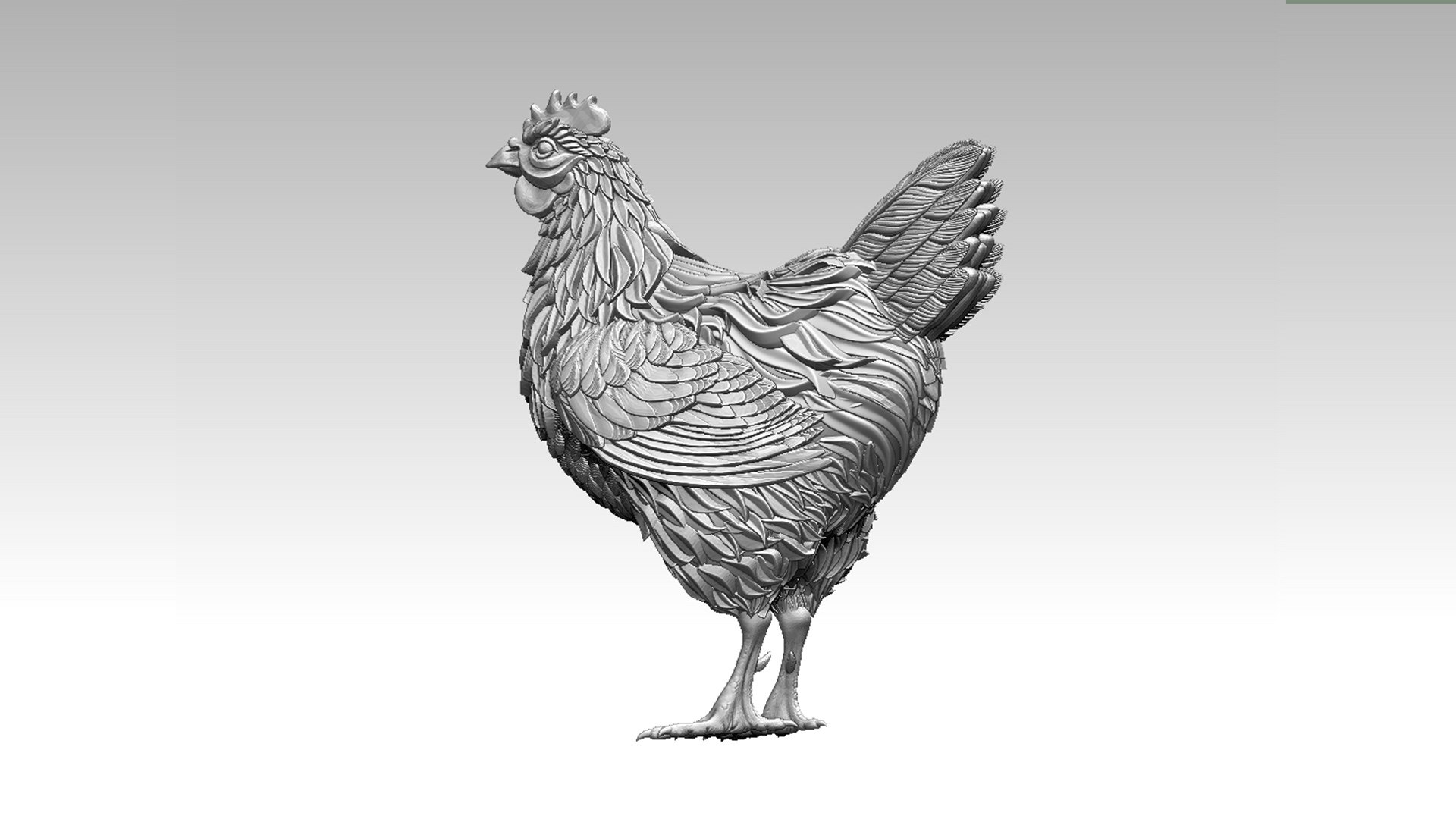 Hen 3D Model - TurboSquid 2120479