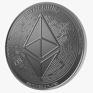 Ethereum ETH Silver Coin