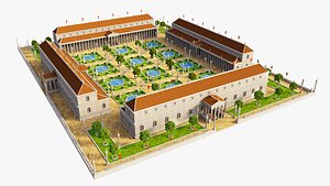Ancient Roman Park Villa
