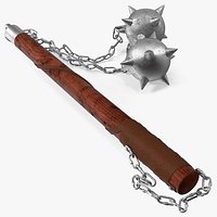 Double Ball Medieval Flail