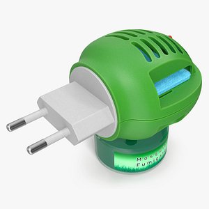 Mosquito Fumigator Device Green 3D