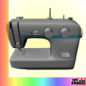 sewing machine 3d model