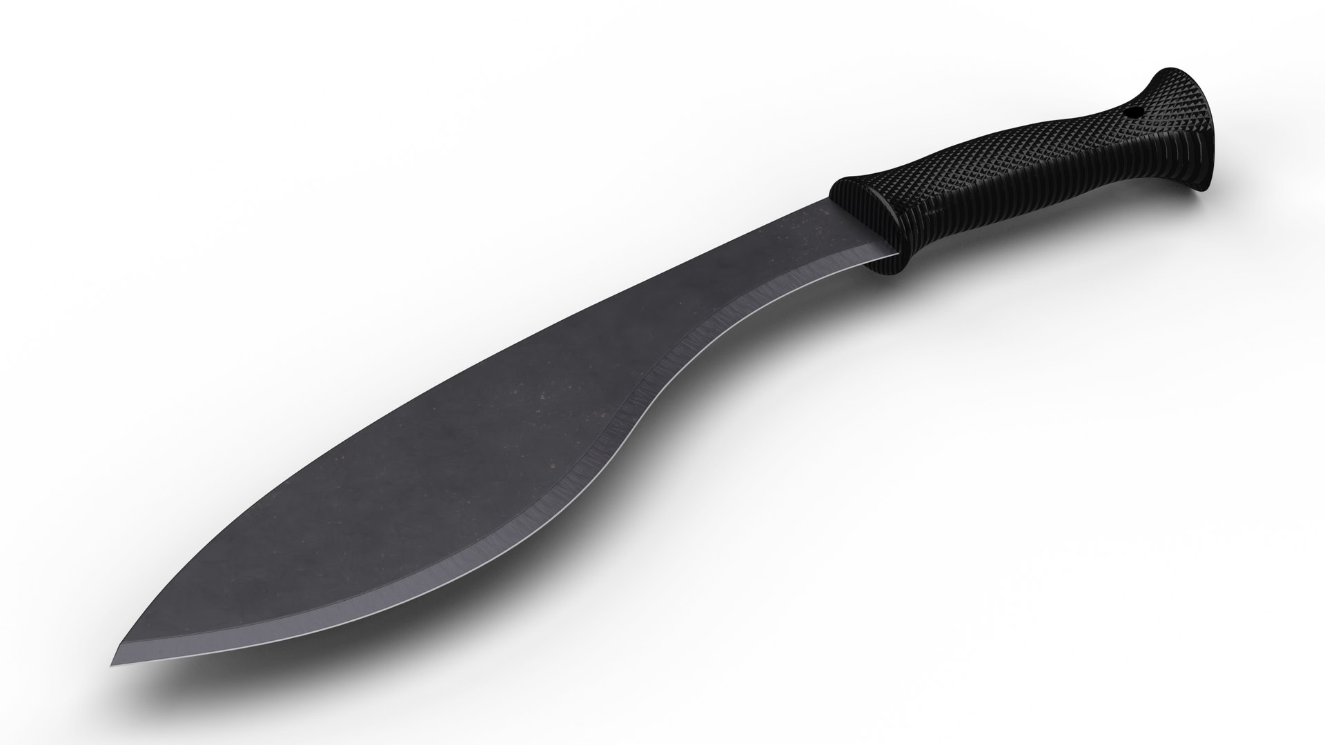 Kukri Blade Machete 3D model preview