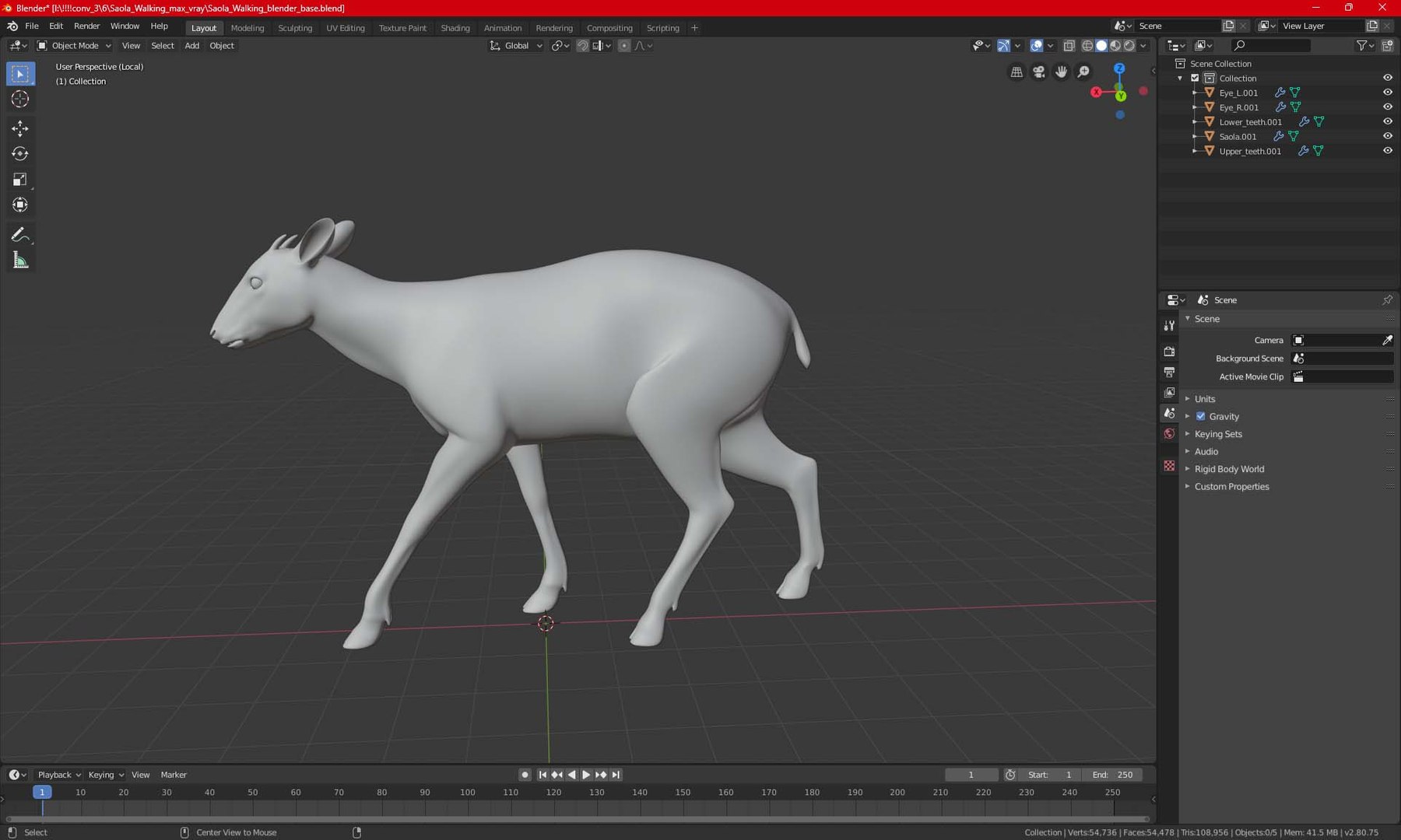 3D Saola Walking https://p.turbosquid.com/ts-thumb/d0/5BqGc2/xs/saolawalkingmb3dmodel027/jpg/1710237245/1920x1080/fit_q87/59c2d82a7e414478051d14f0e90b848c5c0cd9f6/saolawalkingmb3dmodel027.jpg
