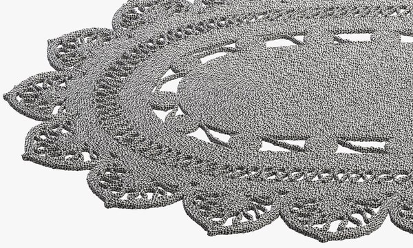 3D model safavieh farideh casual oval - TurboSquid 1555181
