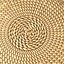 Pouf rotondo in fibra naturale Bazar Bizar WATERHYACINTH