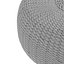 Pouf rotondo in fibra naturale Bazar Bizar WATERHYACINTH