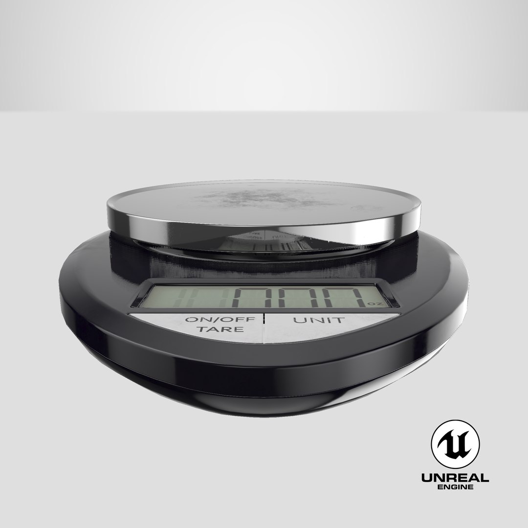 Drug Scale (Gram Scale) 01 Model 3D - TurboSquid 1142267