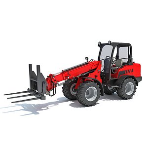 3D Telescopic Wheel Loader