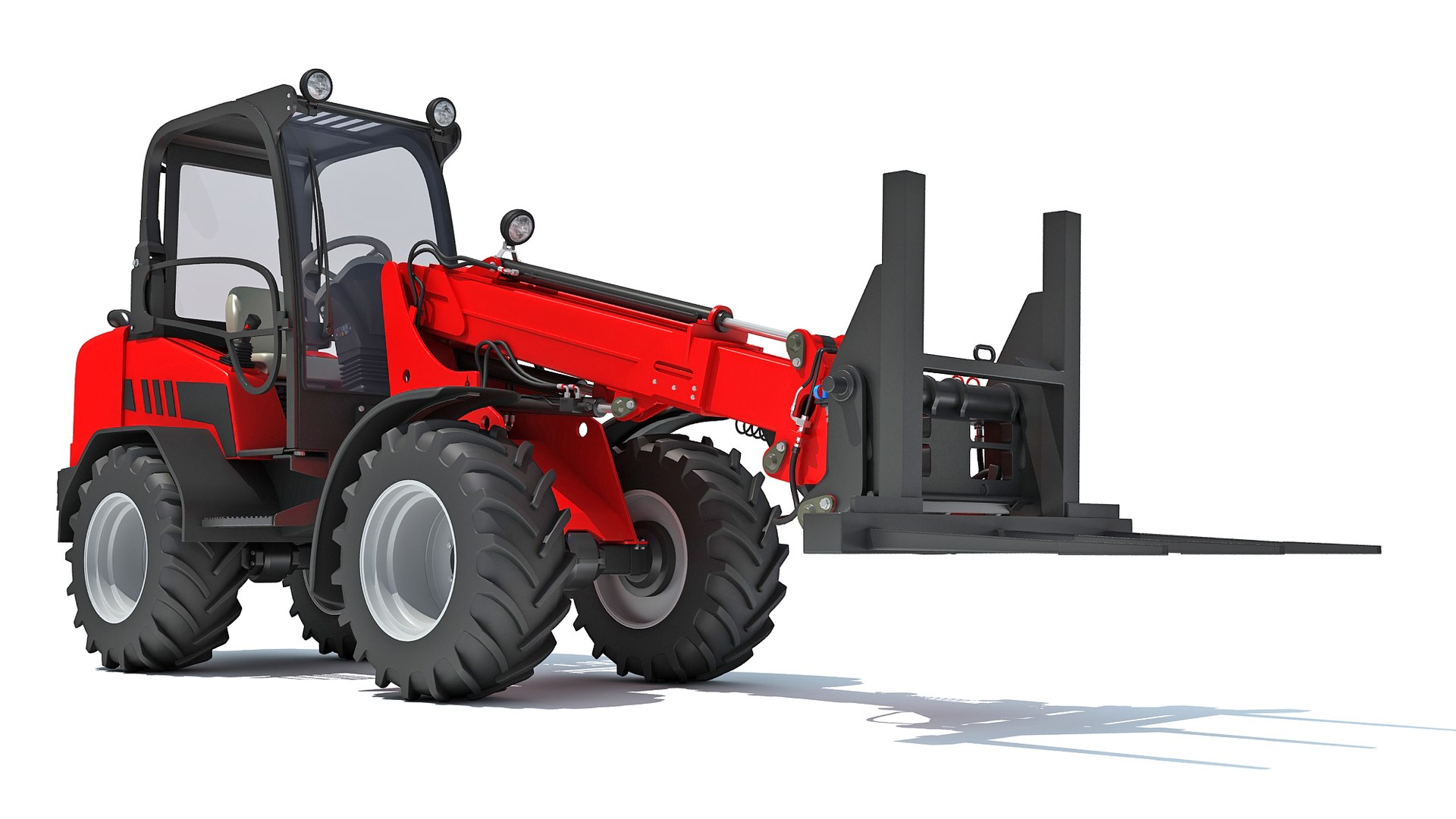 3D Telescopic Wheel Loader - TurboSquid 2035167