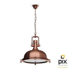 max photorealistic boston industrial pendant lamp