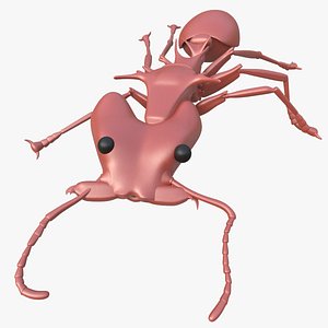 3D model falling tree