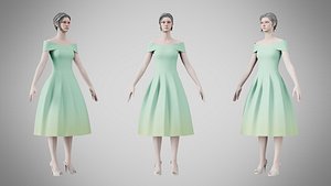 Dress 42 Riptide model