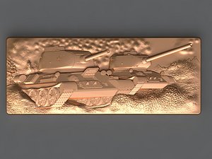 3D tank mold hand model