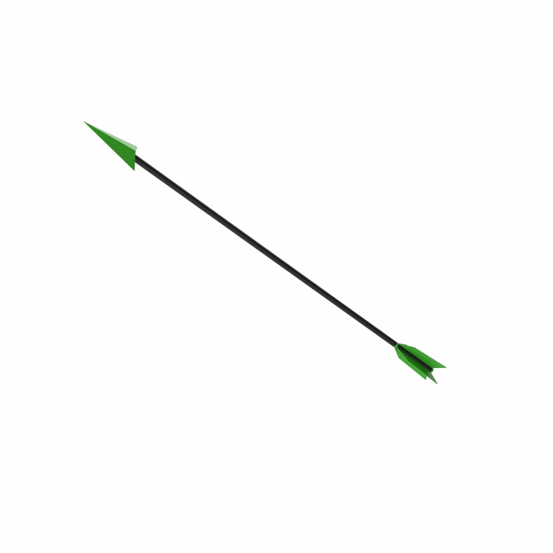 Arrow Green 3D Model - TurboSquid 2200800