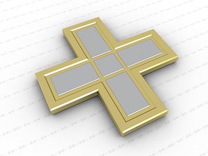 3D cross model