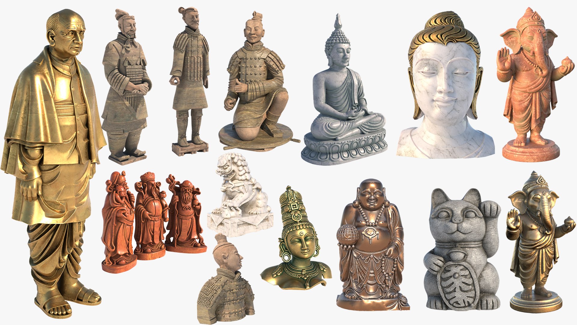 3D Asian Statue Collection model https://p.turbosquid.com/ts-thumb/d0/RACYVh/o5/asianstatuescgt/jpg/1781070055/1920x1080/fit_q87/2ab63b5379a2db61ee5ef0e3ca83cbc193398bad/asianstatuescgt.jpg