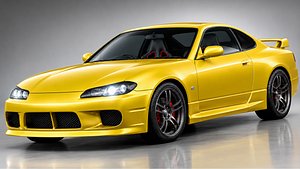 3D Nissan Silvia S15 3D Model
