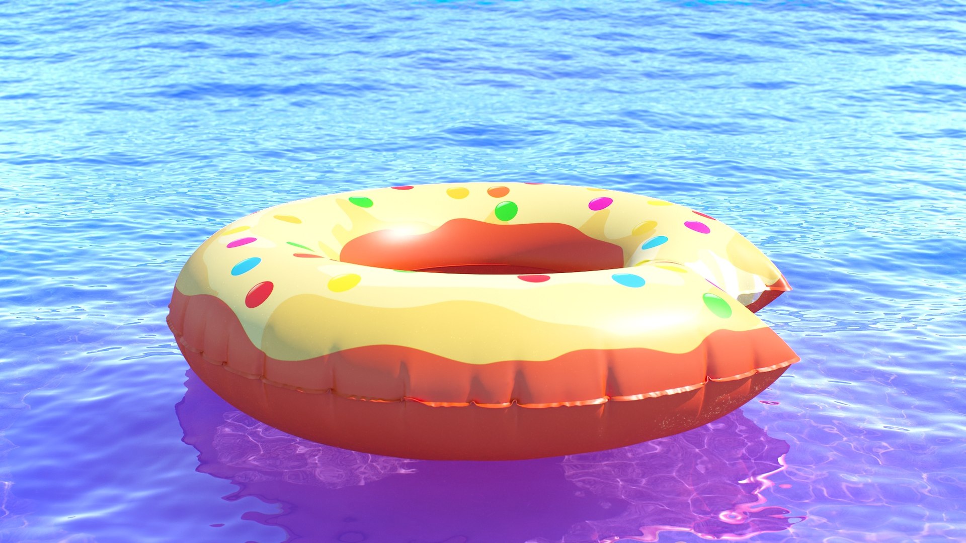 3D Swim ring donut 04 model - TurboSquid 1754260