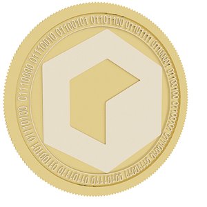 3D model invictus gold coin fund