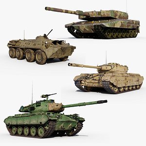 Tanks- PBR 3D