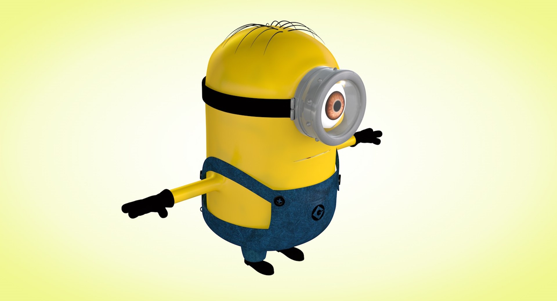3dsmax Minion Cartoon Animation Version