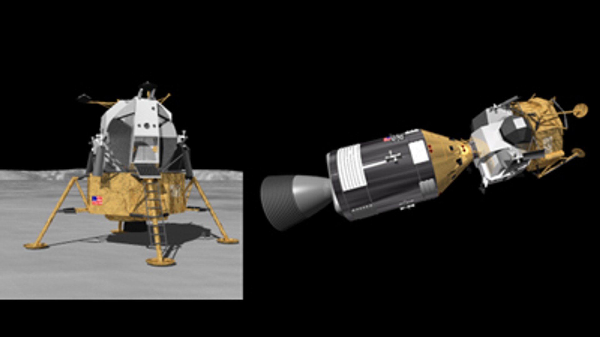 Free Lwo Model Apollo Spacecraft