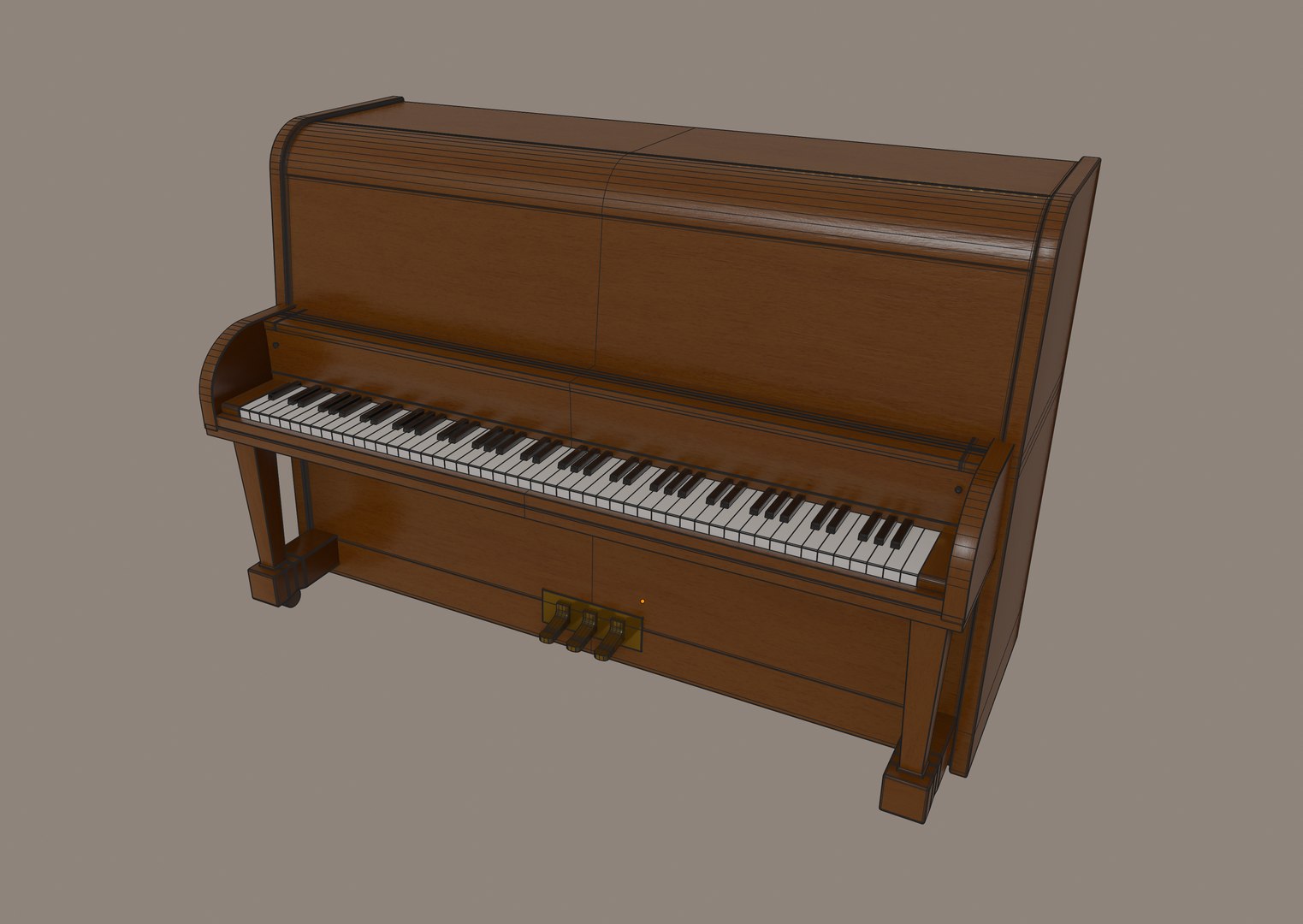 3D Piano Instrument Music - TurboSquid 1664612