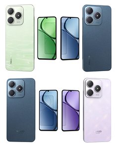 Realme C63 And Narzo N63 CG Low Poly model