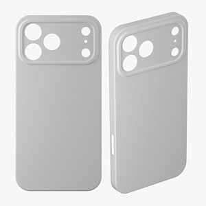 3D model iPhone 17 Pro Protective Case Mockup v2