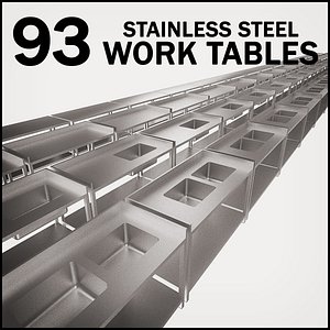 Work Table Stainless Pack