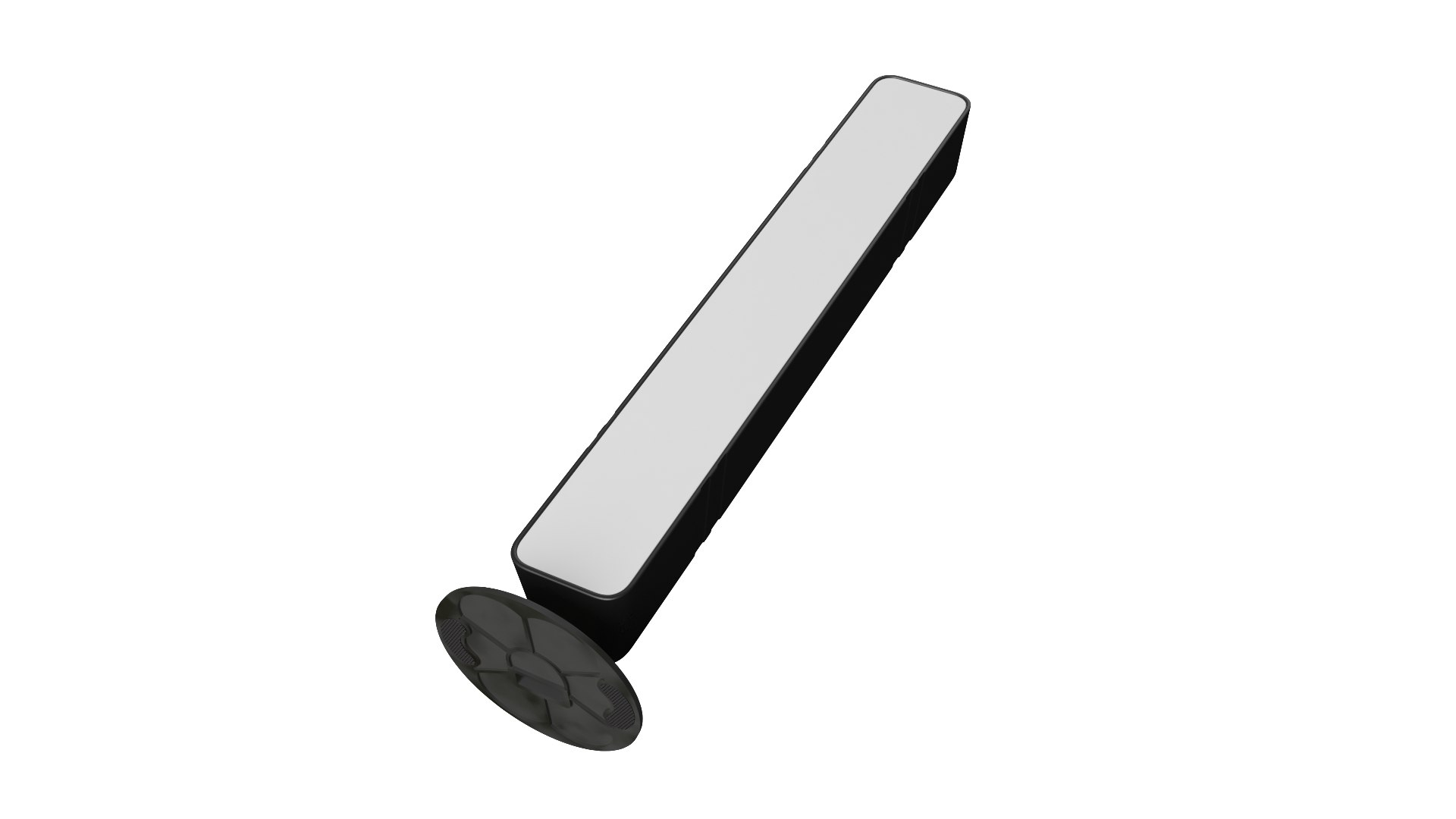 Vertical LED Light Bar Switched Off 3D model preview