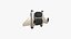 Jetpack Low Poly C05 - Conception de personnages de science-fiction