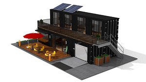 Food Bank 3D model