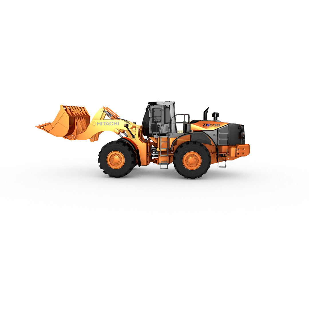 Hitachi Zw550 Wheel Loader 3D Model - TurboSquid 1447519