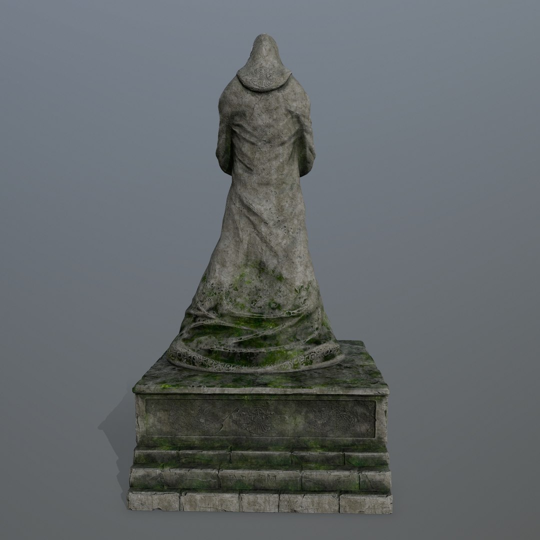 Statue Base 3D - TurboSquid 1675313