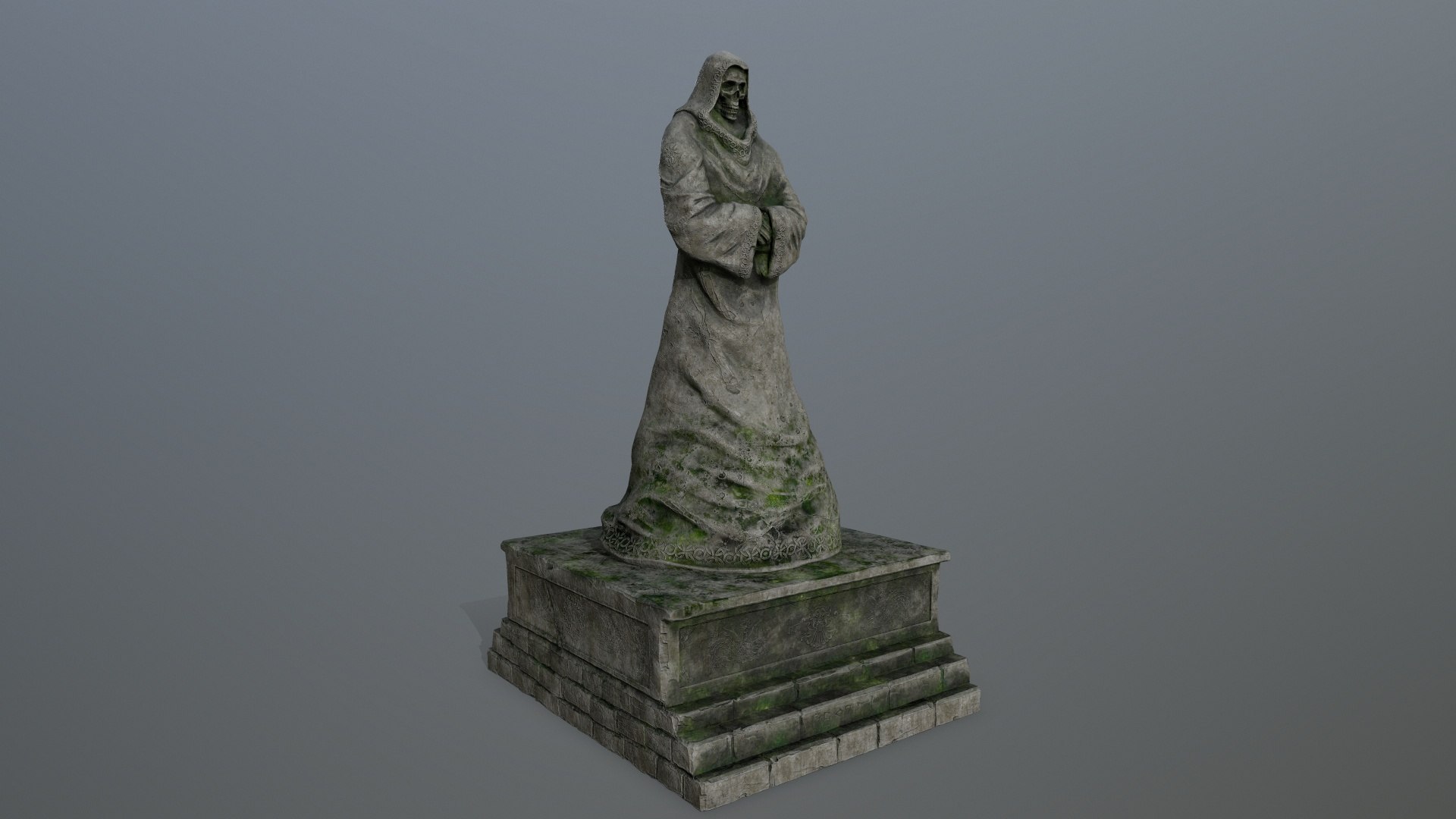 Statue Base 3D - TurboSquid 1675313