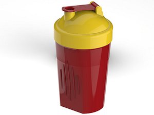 Protein-Shaker-Flasche aus Edelstahl 3D-Modell - TurboSquid 1718472