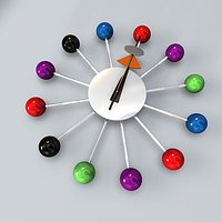 animated clock1-c4d