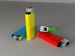 cigarette lighter 3d model
