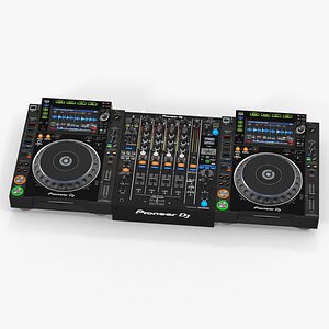 Professional DJ Media Player and Mixer Pioneer