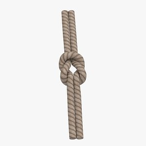 Square knot 3D
