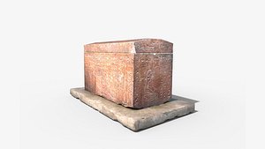 realistic sarcophagus 3D