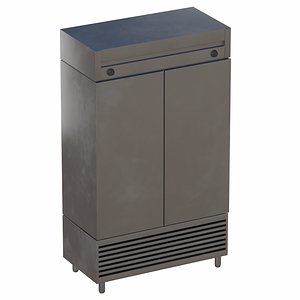 3D model Sub-Zero fridges