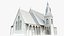 Holzkirche, 8K PBR Texturen