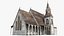 Holzkirche, 8K PBR Texturen