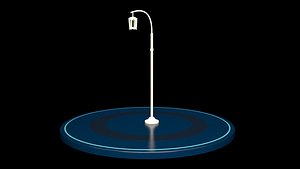 3d street light model