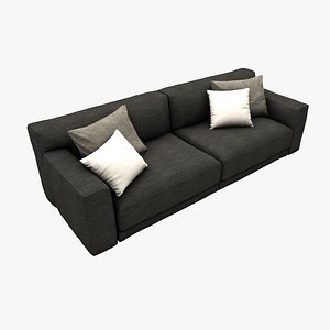 modeled fabric 3D model